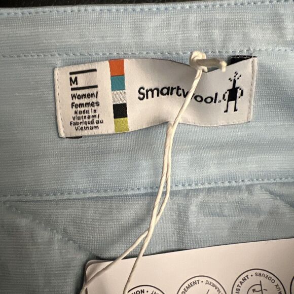 Smartwool Womens Insulated Smartloft 60 Pull-On Skirt Winter Sky Blue Medium New - Picture 6 of 9